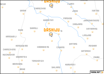 map of Dashiju