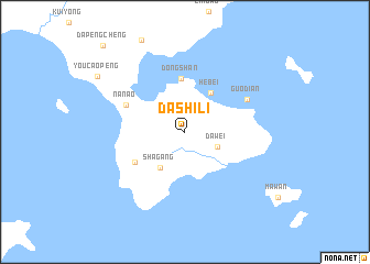 map of Dashili