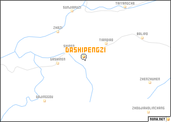 map of Dashipengzi