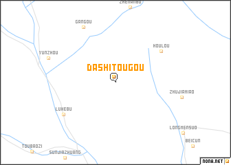 map of Dashitougou