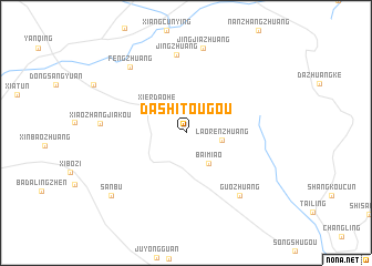 map of Dashitougou