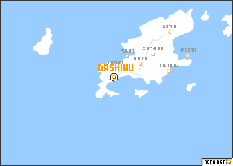 map of Dashiwu