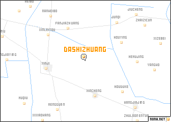 map of Dashizhuang