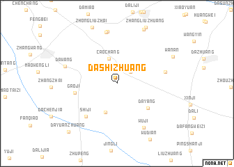 map of Dashizhuang