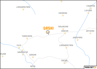 map of Dashi
