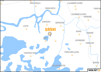 map of Dashi