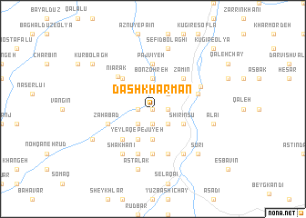 map of Dāsh Kharman