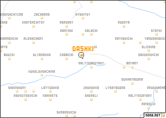 map of Dashki