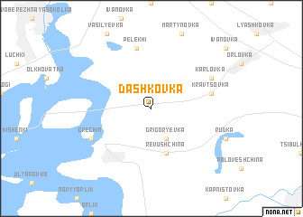 map of Dashkovka