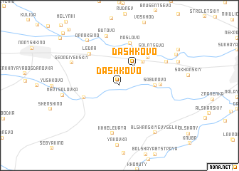 map of Dashkovo