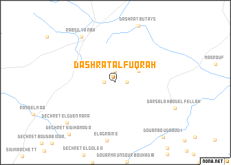 map of Dashrat al Fuqrah