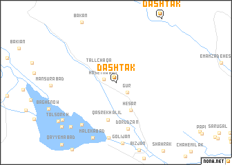 map of Dashtak