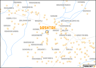 map of Dashtak