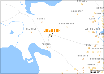 map of Dashtak