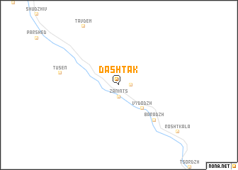 map of Dashtak