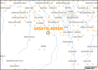 map of Dāsh Talārasmī