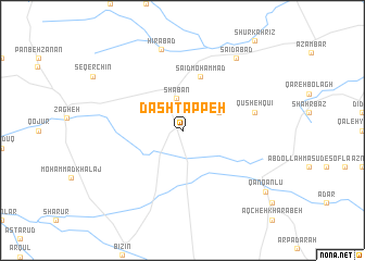 map of Dāsh Tappeh