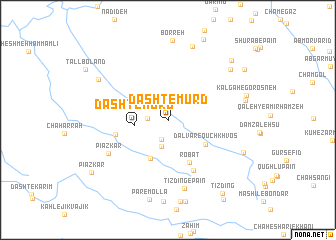 map of Dasht-e Mūrd