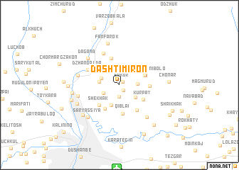 map of Dashtimiron