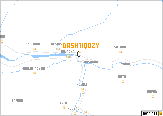 map of Dashtiqozy