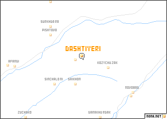 map of Dashtiyeri