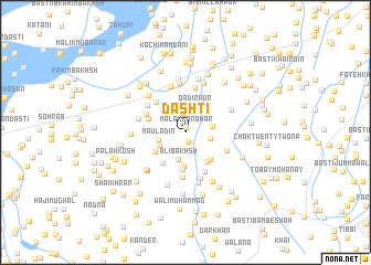 map of Dashti