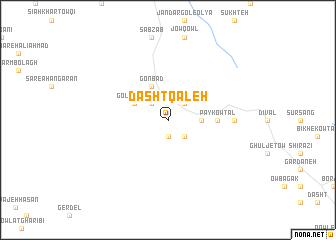 map of Dasht Qal‘eh