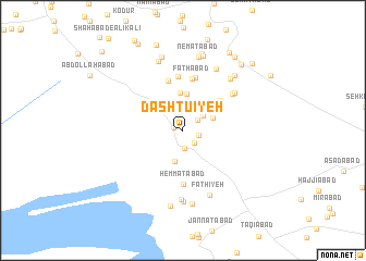 map of Dashtūʼīyeh