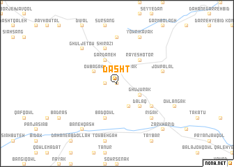 map of Dasht