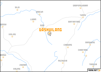 map of Dashuilang