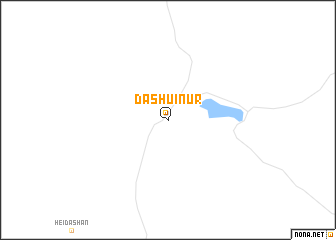 map of Dashui Nur