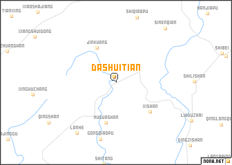 map of Dashuitian