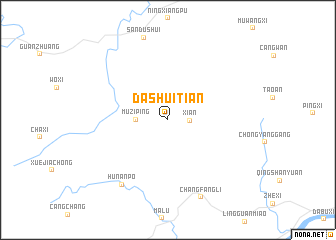 map of Dashuitian