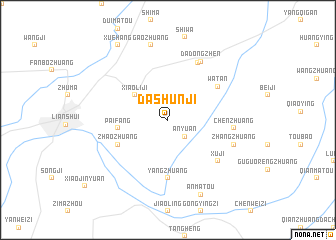 map of Dashunji