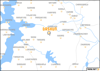 map of Dashun