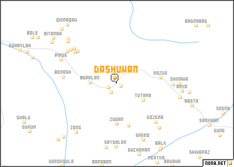 map of Dashuwān