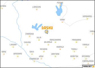 map of Dashu