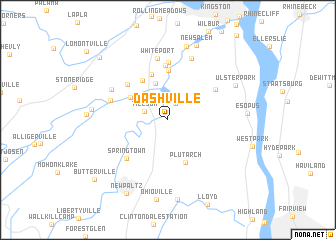 map of Dashville