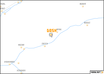 map of Dash