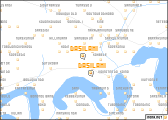 map of Dasilami