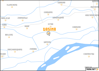 map of Dasima