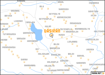 map of Dāsīrān