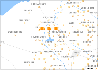 map of Dasīr-e Pā\