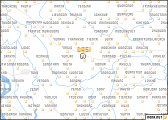 map of Da Si