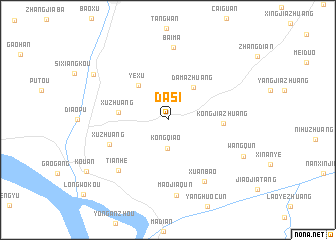 map of Dasi