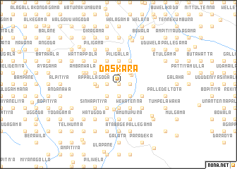 map of Daskara
