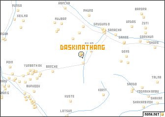 map of Dāskīnāthāng