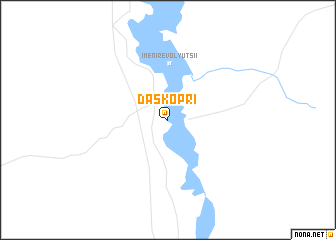 map of Daşköpri