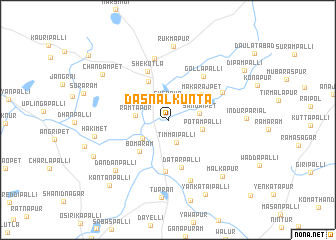 map of Dasnālkunta