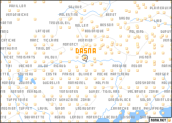 map of Dasna